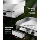 Devanti Commercial Electric Griddle 55cm BBQ Grill Plate 3000W - RnR Galore