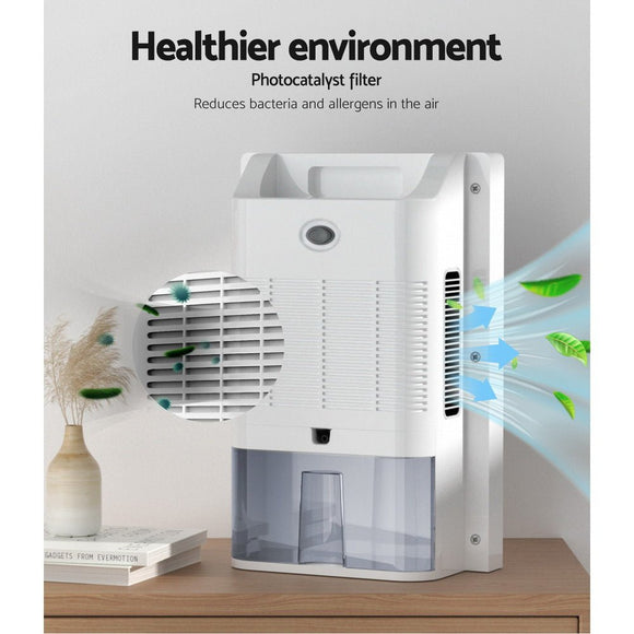 Devanti Dehumidifier 2L Air Purifier White - RnR Galore