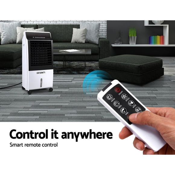 Devanti Evaporative Air Cooler Fan Conditioner 8L - RnR Galore