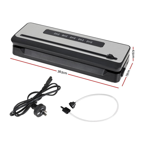 Devanti Food Vacuum Sealer Machine Fresh Storage Sealing Cutter Bags 4 Modes - RnR Galore