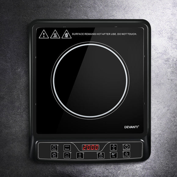 Devanti Induction Cooktop 30cm Portable Cooker - RnR Galore