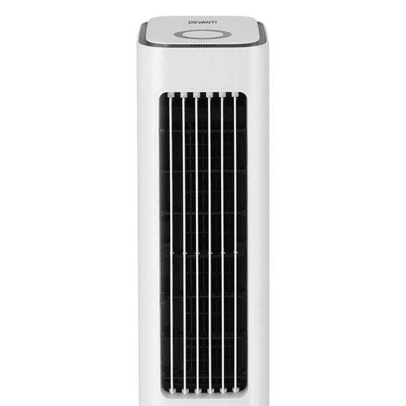Devanti Tower Evaporative Air Cooler Conditioner Portable Cool Fan Humidifier 6L - RnR Galore