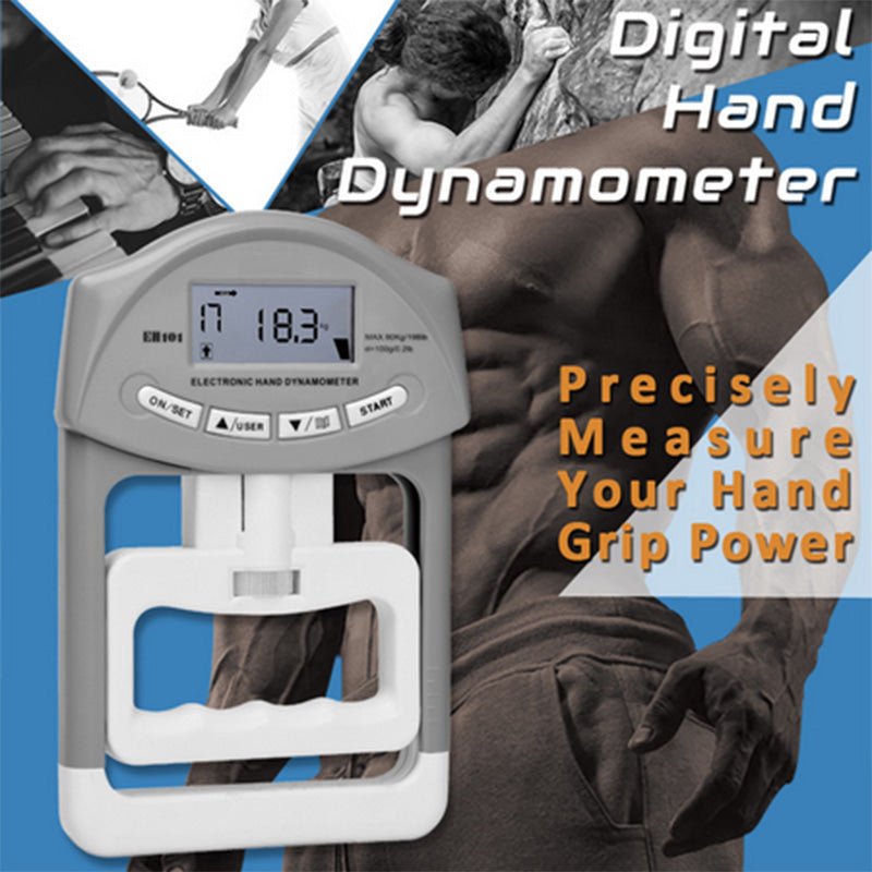 Digital Dynamometer Hand Grip Strength Muscle Tester Electronic Power ...