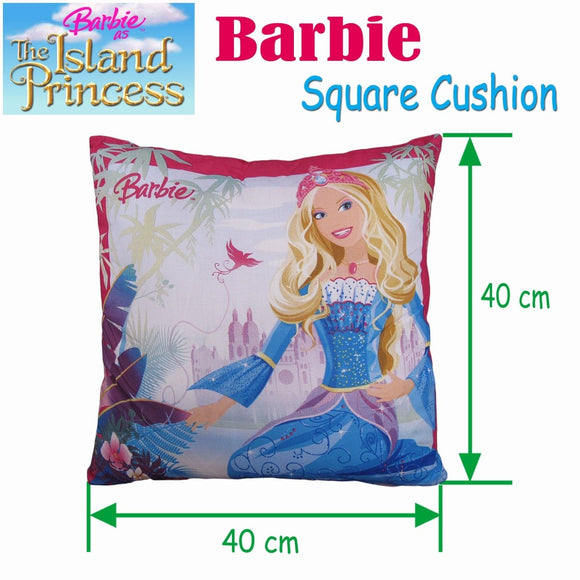 Disney Barbie Filled Square Cushion - RnR Galore