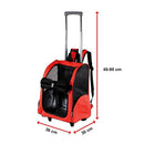 Dog Pet Safety Transport Carrier Backpack Trolley - RnR Galore