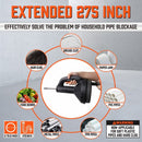 Drain Auger Drain Cleaner Unblocker Auger Sewage Pipe Cleaning Plumbing Tool - RnR Galore