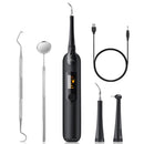 Electric Ultrasonic Dental Tartar Plaque Calculus Tooth Remover Set Kits Cleaner with LED Screen - RnR Galore