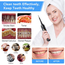 Electric Ultrasonic Dental Tartar Plaque Calculus Tooth Remover Set Kits Cleaner with LED Screen - RnR Galore