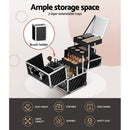 Embellir Makeup Case Beauty Organiser Bag Travel Large Cosmetic Storage Portable - RnR Galore