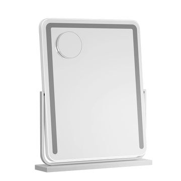 Embellir Makeup Mirror 40x50cm Hollywood Vanity with LED Light Strip Rotation - RnR Galore