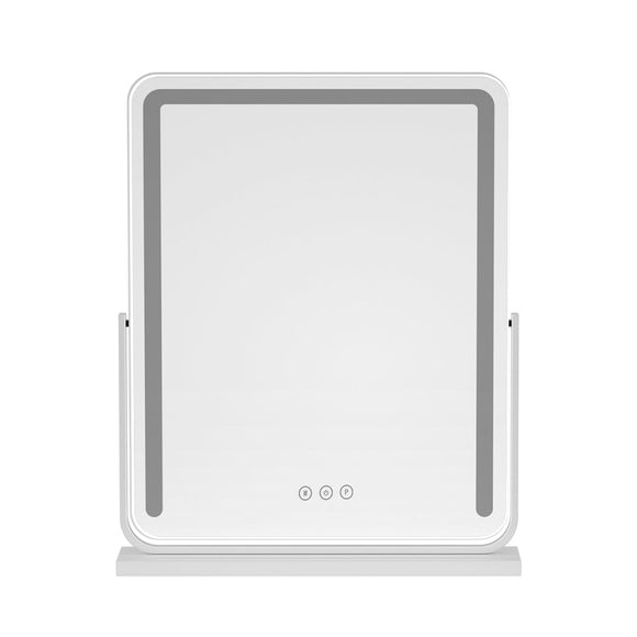 Embellir Makeup Mirror 40x50cm Hollywood Vanity with LED Light Strip Rotation - RnR Galore