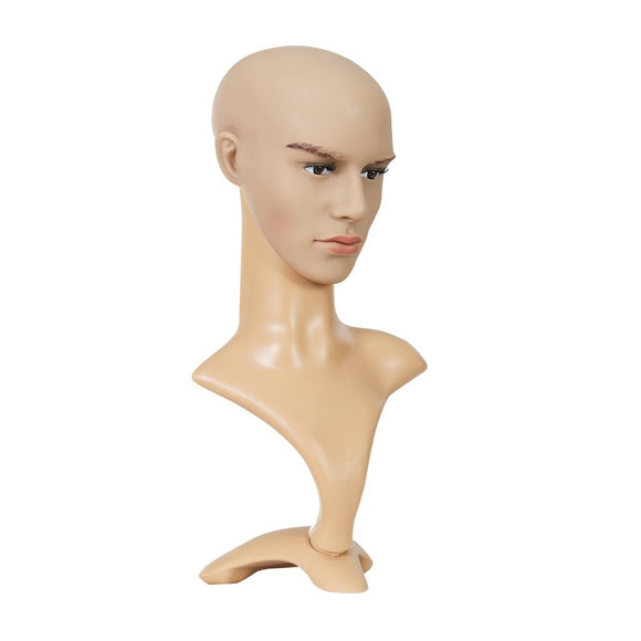 Embellir Male Mannequin Head Dummy Model Display Shop Stand Professional Use - RnR Galore
