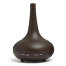Essential Oil Diffuser Ultrasonic Humidifier Aromatherapy LED Light 200ML 3 Oils - Dark Wood Grain - RnR Galore