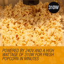 EuroChef Popcorn Machine - Popper Popping Classic Cooker Microwave - RnR Galore