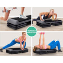 Everfit 2X Aerobic Step Riser Exercise Stepper Block Gym Home Fitness - RnR Galore