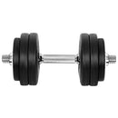 Everfit 30kg Dumbbell Set Weight Plates Dumbbells Lifting Bench - RnR Galore