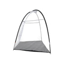 Everfit 3.5m Golf Practice Net Portable Training Aid Driving Target Tent Black - RnR Galore