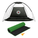 Everfit 3M Golf Practice Net And Training Mat Set Driving Target Black - RnR Galore