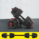 Everfit 40kg Dumbbells Barbell Set Adjustable Dumbbell Weight Lifting - RnR Galore