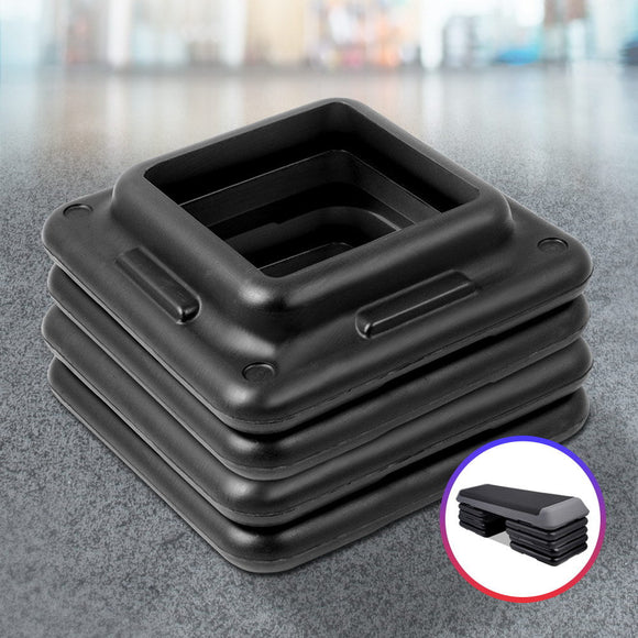 Everfit 4X Aerobic Step Riser Exercise Stepper Block Gym Home Fitness - RnR Galore