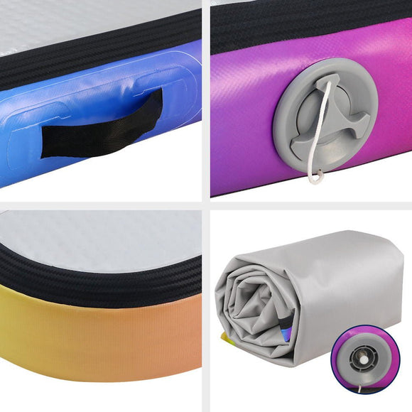 Everfit 5X1M Air Track Inflatable Tumbling Mat Gymnastics Yoga Mat - RnR Galore
