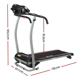 Everfit Treadmill Electric Home Gym Fitness Exercise Machine Foldable 360mm - RnR Galore