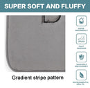 Extra Thick Memory Foam & Super Comfort Bath Rug Mat for Bathroom (60 x 40 cm, Grey) - RnR Galore