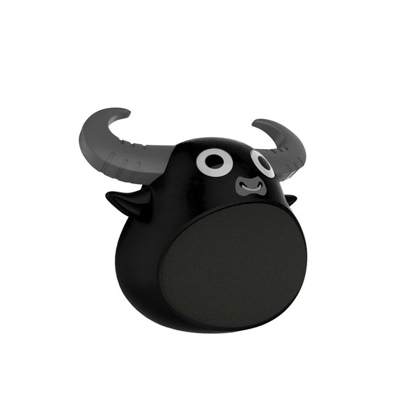 Fitsmart Bluetooth Animal Face Speaker Portable Wireless Stereo Sound - Red - RnR Galore