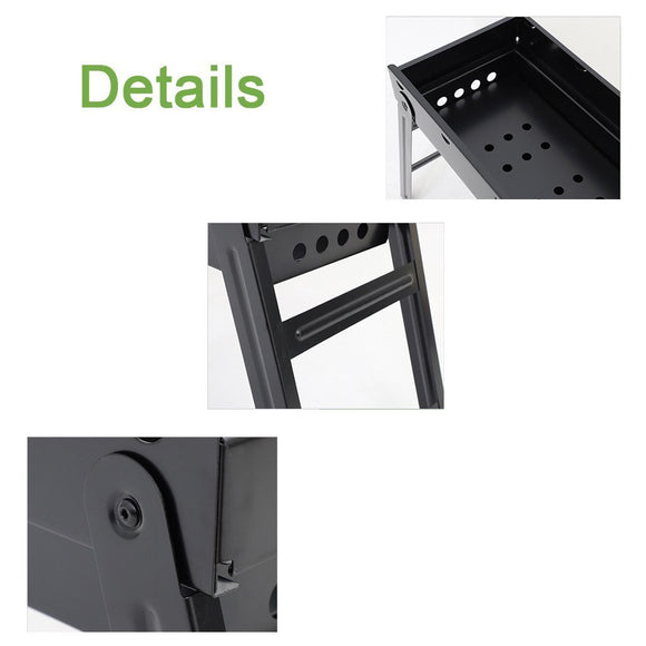 Foldable Portable BBQ Charcoal Grill Barbecue Camping Hibachi Picnic small - RnR Galore