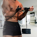 Forearm Wrist Grip Strength Roller Exercise Bar Home Gym Training - RnR Galore