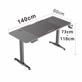 Gaming Standing Desk Home Office Lift Electric Height Adjustable Sit To Stand Motorized Standing Desk 1460 - RnR Galore