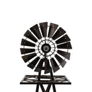 Garden Windmill 160cm Metal Ornaments Outdoor Decor Ornamental Wind Mill - RnR Galore