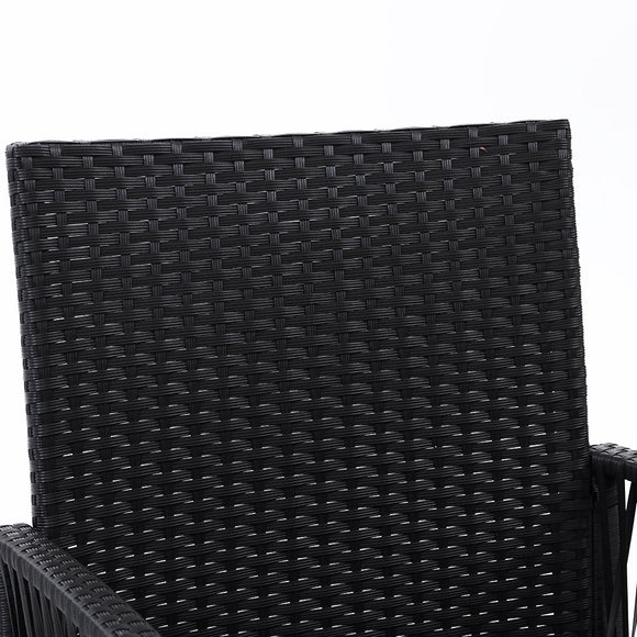 Gardeon 2PC Outdoor Dining Chairs Patio Furniture Wicker Lounge Chair Garden - RnR Galore