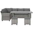 Gardeon Outdoor Dining Set Wicker Table Chairs Setting 8 Seater - RnR Galore