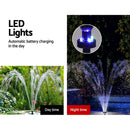 Gardeon Solar Pond Pump with Battery Kit LED Lights 9.8FT - RnR Galore