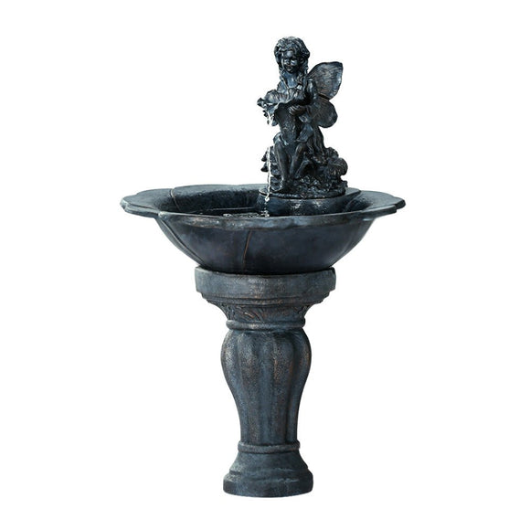 Gardeon Solar Water Feature with LED Lights Angel 94cm - RnR Galore