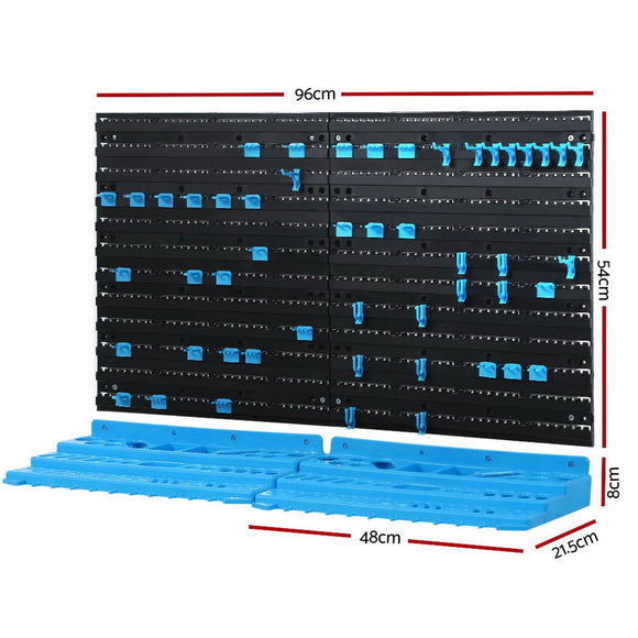 Giantz 108 Storage Bin Rack Wall Mounted - RnR Galore