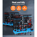 Giantz 108 Storage Bin Rack Wall Mounted - RnR Galore