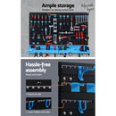 Giantz 108 Storage Bin Rack Wall Mounted - RnR Galore