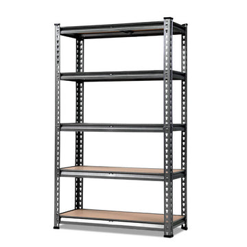 Giantz 1.8M Garage Shelving Warehouse Rack Pallet Racking Storage Shelf Charcoal - RnR Galore