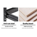 Giantz 1.8M Garage Shelving Warehouse Rack Pallet Racking Storage Shelf Charcoal - RnR Galore