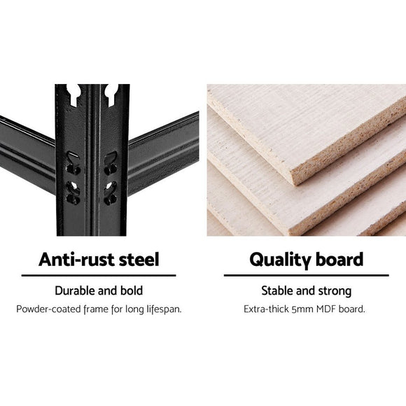 Giantz 2.4Mx1.8M Garage Shelving Warehouse Rack Pallet Racking Storage Shelve - RnR Galore