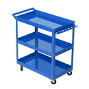 Giantz 3 - Tier Tool Cart Trolley Workshop Garage Storage Organizer Blue - RnR Galore