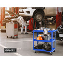 Giantz 3 - Tier Tool Cart Trolley Workshop Garage Storage Organizer Blue - RnR Galore