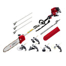 Giantz 40CC Pole Chainsaw Hedge Trimmer Brush Cutter Whipper Saw 4 - Stroke 7 - in - 1 - RnR Galore