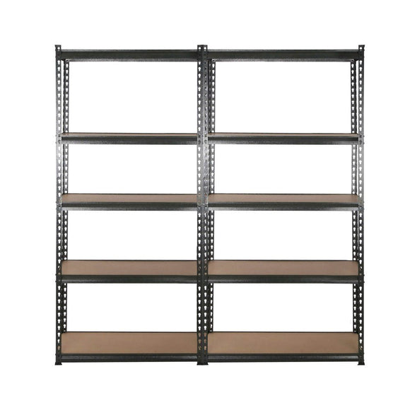 Giantz 4x1.8M Garage Shelving Warehouse Rack Pallet Racking Storage Charcoal - RnR Galore