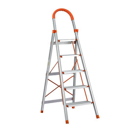 Giantz 5 Step Ladder Multi - Purpose Folding Aluminium Light Weight Non Slip Platform - RnR Galore