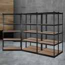Giantz 5x1.8M Garage Shelving Warehouse Rack Pallet Racking Storage Shelve Black - RnR Galore