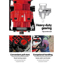 Giantz 92CC Post Hole Digger Motor Only Petrol Engine Red - RnR Galore