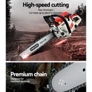 Giantz Chainsaw Petrol 52CC 20" Oregon Bar Commercial E - Start Pruning Chain Saw - RnR Galore